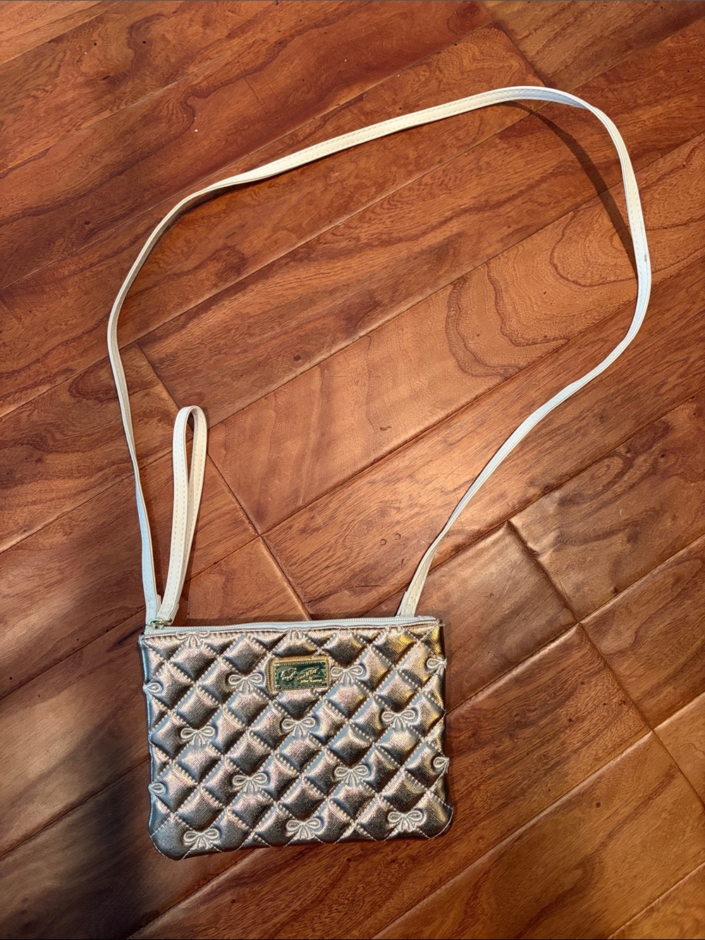 Luv Betsey by Betsey Johnson Bow Quilted Crossbody Bag
